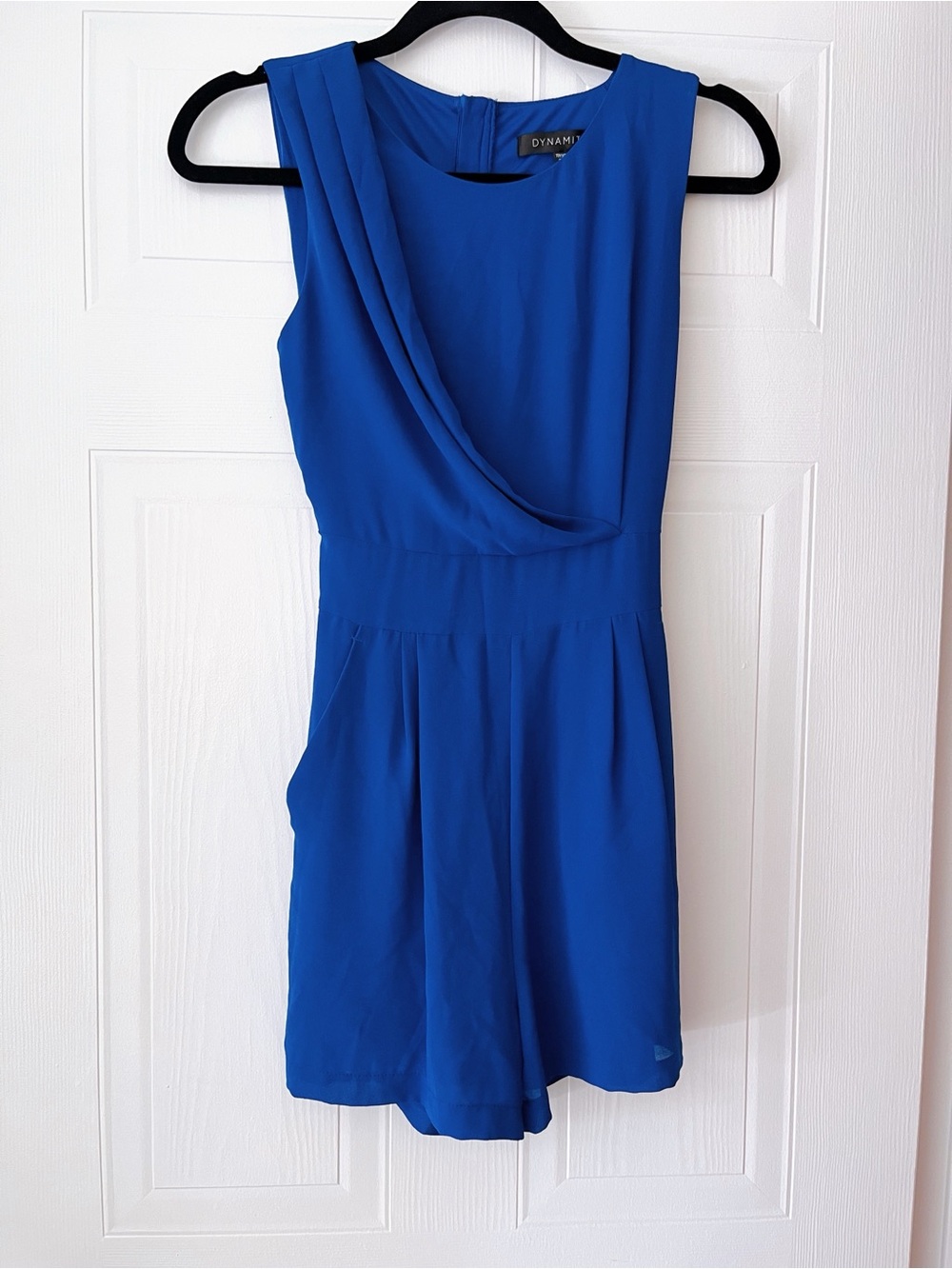 Dynamite Cobalt Blue Romper